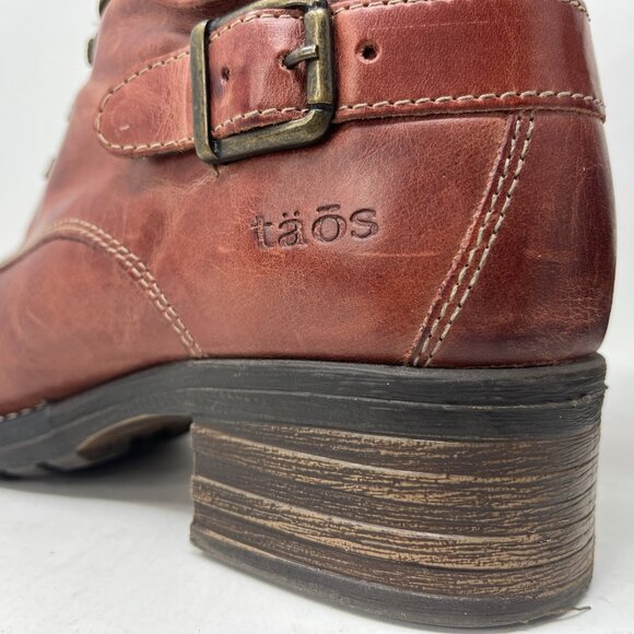 Taos Australia CRAVE Boot Women's 8-8.5US 39EUR [Reddish Brown] Leather - Picture 9 of 11